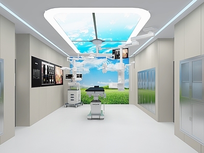 现代其他公共空间 现代手术室