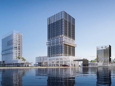 现代其他商业建筑 商业建筑 现代办公楼 写字楼