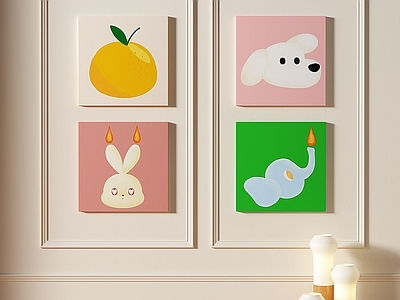 现代简约挂画 女孩房挂画 客厅挂画 玄关挂画