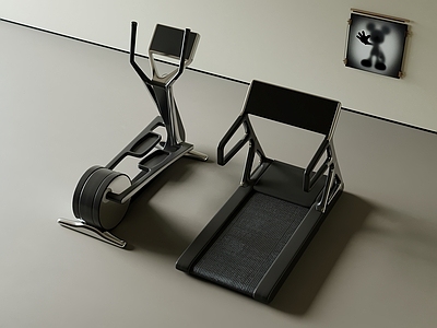 现代健身器材 跑步机 健身器材