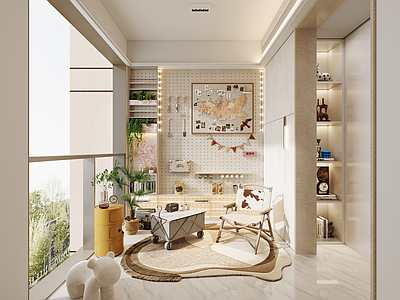 现代意式阳台 轻奢