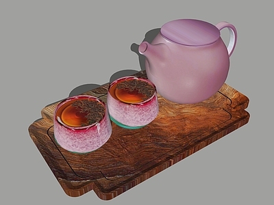 茶具 茶壶 茶杯 托盘