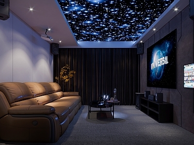 现代影音室 地下室