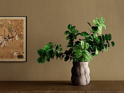 复古侘寂花艺 花束 植物 现代鲜花