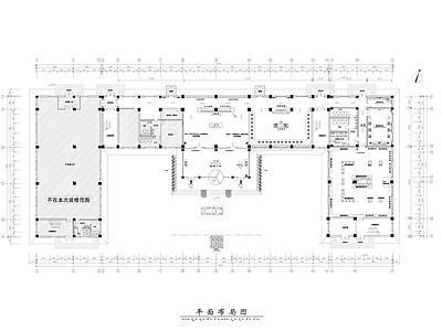 其他展厅 藏药展厅 产品展厅 小展厅 展示 平面布局图 施工图