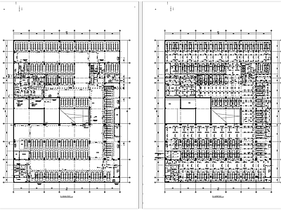 消防给水系统 23万方智能产业 高层办公楼 5层高层厂房 施工图