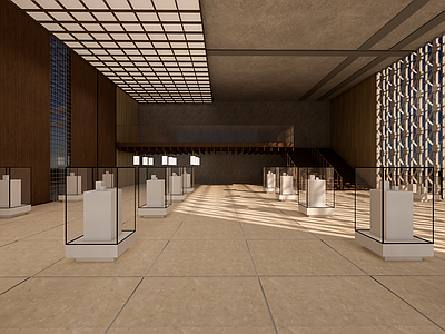 现代其他公共空间 展厅