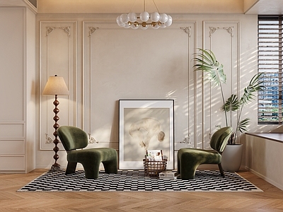 北欧奶油懒人沙发 意式极简 单人沙发 洽谈桌椅 网红风 拥抱沙发椅