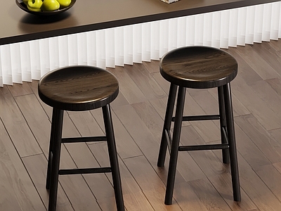 现代意式吧凳 现代意式吧凳 木凳
