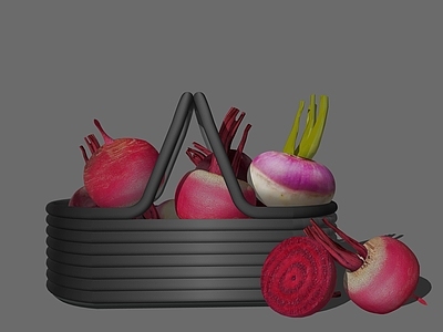 水果蔬菜 蔬菜 甜菜 篮子