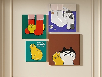 现代简约挂画 女孩房挂画 客厅挂画 玄关挂画