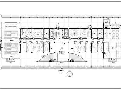现代办公楼建筑 工业大楼方案 施工图