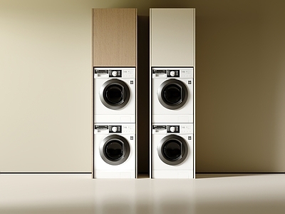 现代洗衣机柜 洗衣机柜 洗衣机 阳台柜