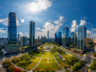 现代小区HDR 现代城市HDR
