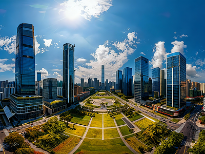 现代小区HDR 现代城市HDR