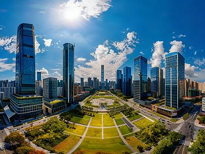 现代小区HDR 现代城市HDR