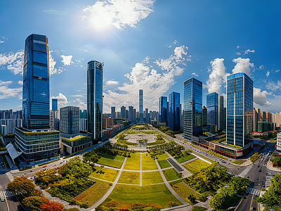 现代小区HDR 现代城市HDR