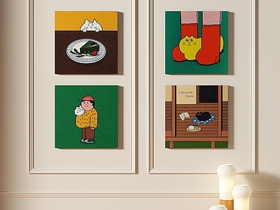 现代简约挂画 女孩房挂画 书房挂画 客厅挂画 玄关挂画