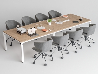 现代会议桌椅组合 会议室