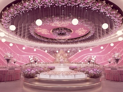 现代婚礼酒店宴会厅 酒店 酒店