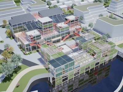 现代工业建筑