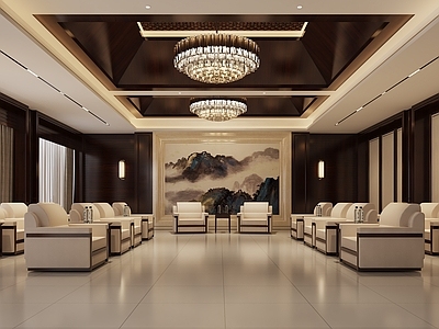 新中式宴会厅 接见厅