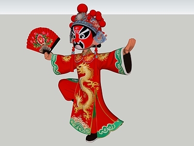 虚拟人物 粤剧 京剧 文化 人物