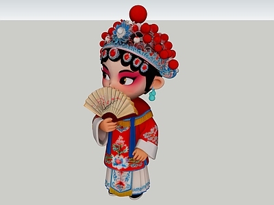 虚拟人物 粤剧 京剧 人物 文化
