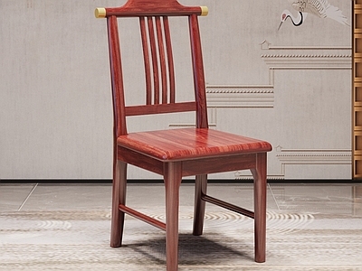 新中式中式餐椅 餐椅 书椅 木椅 实木椅 椅子