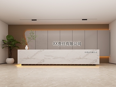 现代背景墙 企业前台背景墙