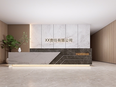 现代背景墙 企业背景墙接待墙