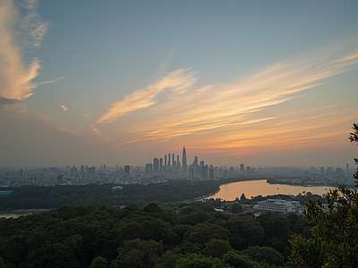 现代其它外景 晚霞 火烧云傍晚 落日 夕阳