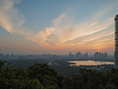 现代其它外景 晚霞 火烧云傍晚 落日 夕阳