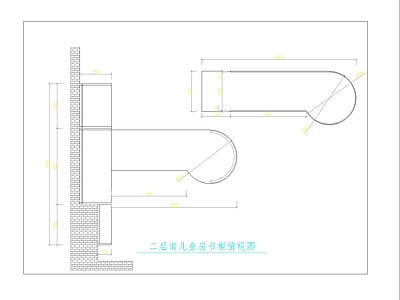 综合家具节点 现代极简书柜 现代书柜图 极简书柜图 书柜图 书柜详图 施工图