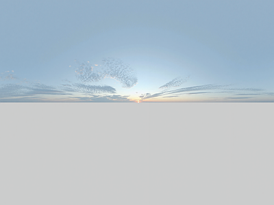 现代天空HDR 白天天空