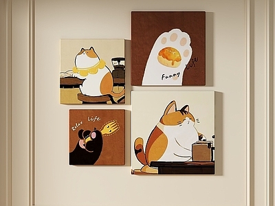 现代简约挂画 书房挂画 客厅挂画 玄关挂画