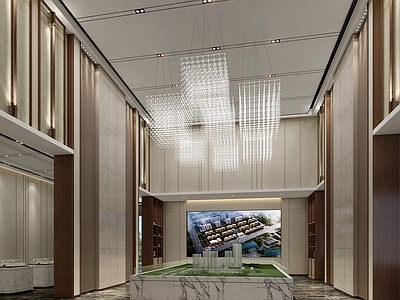 新中式售楼处 售楼处