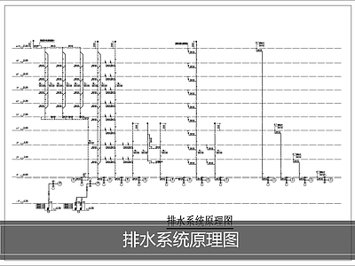 其他给排水 排水系统原理 施工图