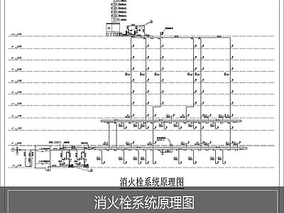 消火栓系统 消火栓系统原理图 施工图