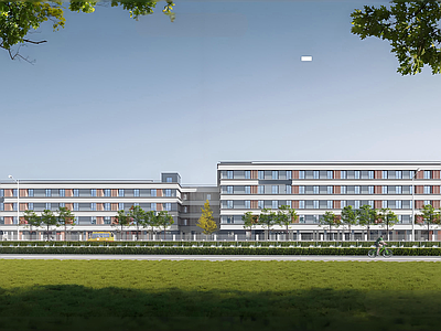 现代学校建筑 教学楼食堂 科技楼宿舍楼 施工图
