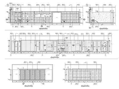 墙面节点 公建室内立面图 施工图