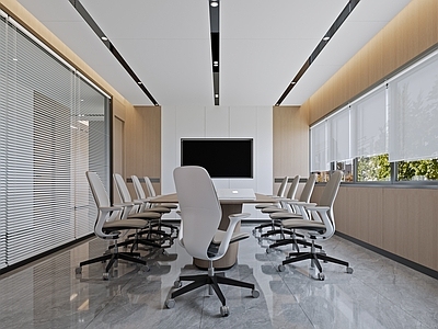 现代会议室 小型会议室 办公会议室 培训会议室
