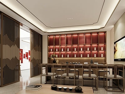 新中式其他公共空间 茶室 会议室 新中式