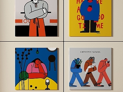 现代简约挂画 书房挂画 客厅挂画 玄关挂画 办公室挂画