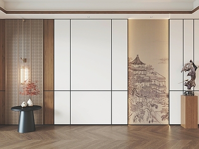 新中式沙发背景墙 新中式背景墙 沙发背景墙 客厅背景墙 餐厅背景墙 硬包背景墙