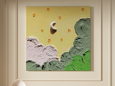 现代奶油挂画 女孩房挂画 书房挂画 客厅挂画 玄关挂画 办公室挂画