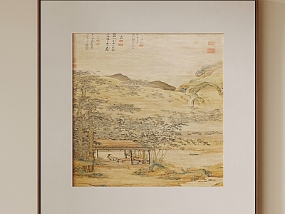 新中式挂画 新中式挂画 装饰画