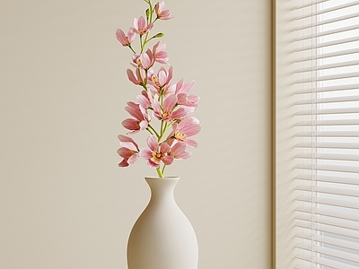 现代奶油花艺 现代奶油风花瓶 花艺 饰品摆件