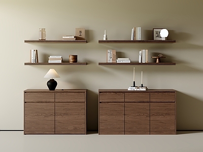 现代中古书柜 边柜 成品书柜 矮书柜 书房书柜 餐边柜