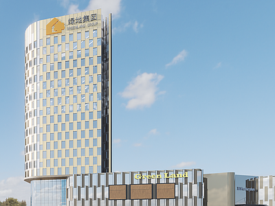 现代酒店建筑 轻奢酒店办公楼 高层酒店办公楼 现代酒店公寓 超高层酒店办公楼 高层酒店建筑